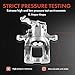A-Premium Disc Brake Caliper Assembly Without Bracket Compatible with Ford and Mazda Models - C-Max 2013-2018, Escape 2013-2016, Focus 2012-2018, EcoSport 2018-2022, 3, Transit Connect - Rear Side