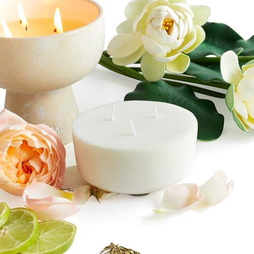 BLUEME-Balance-White-Lotus-Tea-3-Wick-Bundle-Candle-Wax-Refill BLUEME Balance White Lotus Tea 3 Wick Bundle Candle Wax Refill