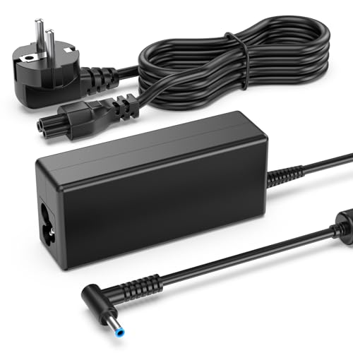 HP Laptop Ladekabel 45W 19.5V 2.31A Netzteil Ladegerät für HP Probook 430 440 450 455 470 250 G3 G4 G5 G6 G7, Elitebook 820 840 850, Pavilion, Spectre, Envy, X360 11 13 15 – Stecker 4.5 x 3.0mm