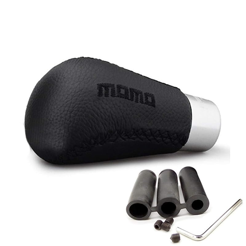 Amazon.co.jp: シフトノブ 5速 MT 赤 ユニバーサル PUレザーMOMO