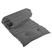 Produktbild Dynamic24 Premium Liegenauflage 180x60cm Auflage für Liegen Gartenliegen Sonnenliegen Holzliegen Kissen Matratze Deckchair Polyrattan Palettenkissen Palettenauflage Auflage dick bequem (Grau)