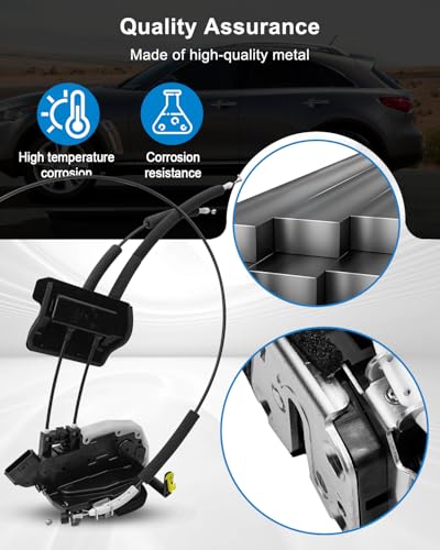 Image of Door Lock Latch Actuator Assembly Fit for Nissan Infiniti FX35 FX37 FX50 QX70 2009-2017 Replace 80501-1CA0A 805011CA0A for Front Left Driver Side