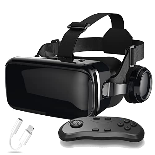 JYMYGS Lunette 3D VR avec Contrôleur Bluetooth