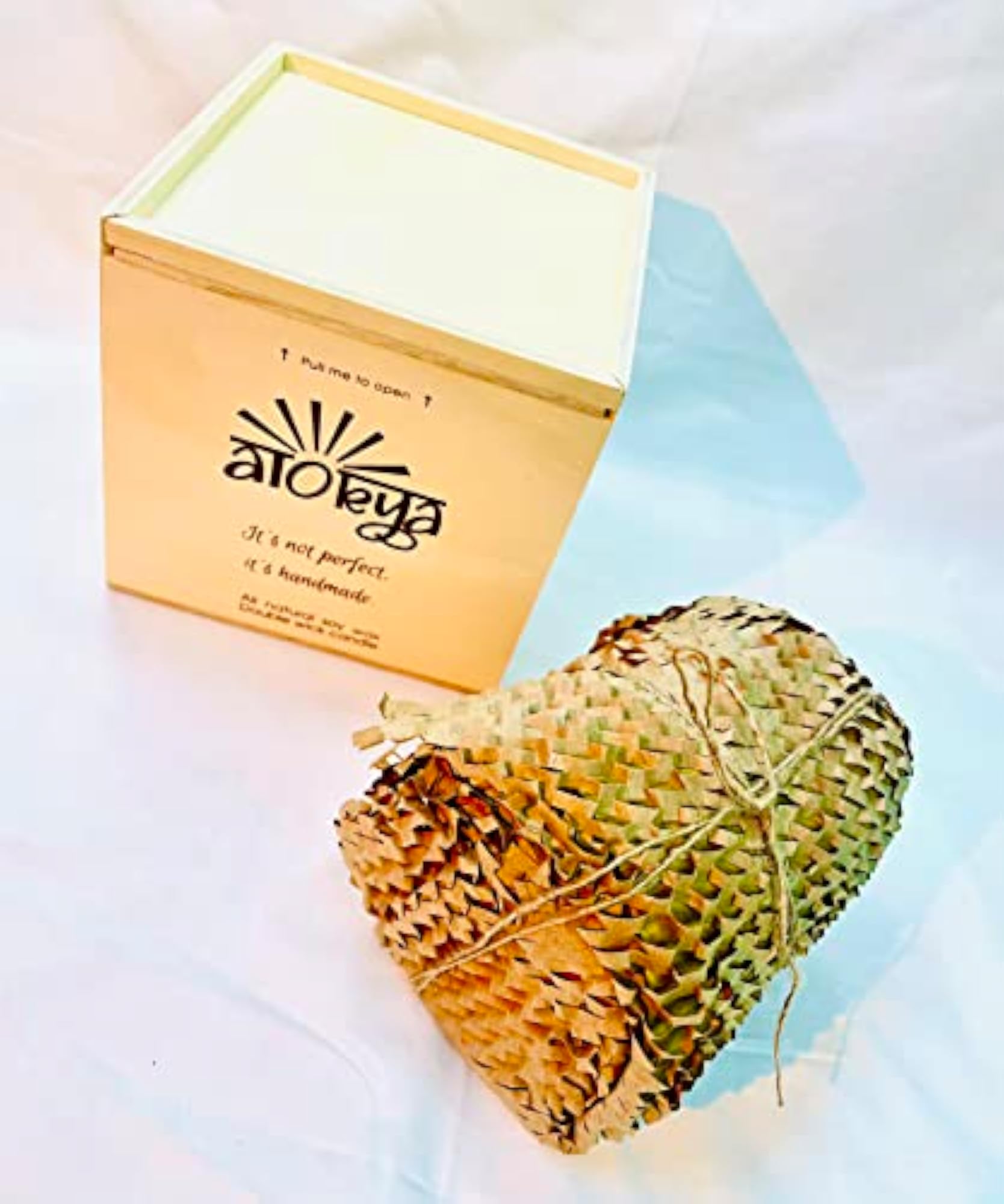 Double Wick Scented Candle in Terracotta Jar