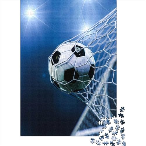 Puzzle de 1000 piezas de fútbol para adultos, ideal para relajarse recreando un gran estadio