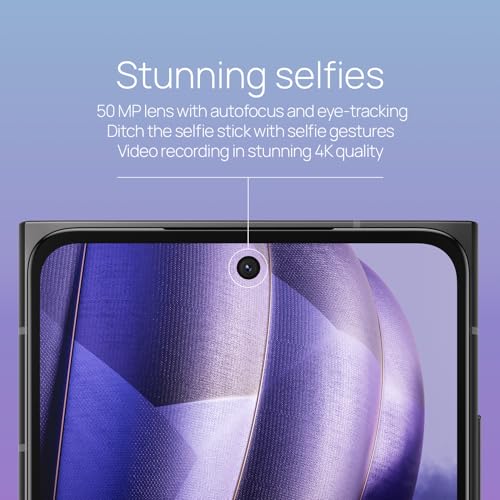 Image of HMD Skyline 5G | Android 14 | Unlocked Smartphone | Dual SIM | US Version | 8 /256GB | 6.55 inch 144Hz pOLED Screen | 108MP Triple Camera | 50MP Selfie Camera | Twisted Black