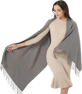 Haleey Womens Scarf Pashmina Shawls and Wraps for Evening Dress Wedding Bridesmaid Birthday Gift