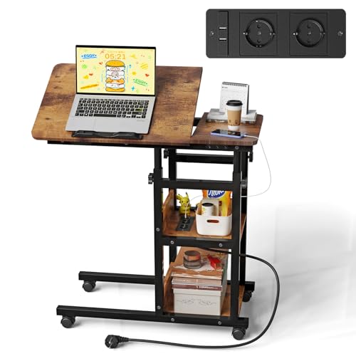 OXFENSEE mesa auxiliar con ruedas 80 cm