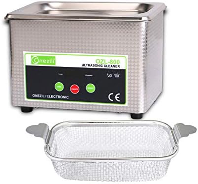 Professional Ultrasonic Cleaner, Smart Ultrasonic Jewelry Cleaner Machine with Timer Digital for Cleaning Jewellery Eyeglasses Tools Watches Dentures Circuit Board Guns Parts