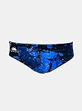 TurboTronic Herren Swimsuit Waterpolo Hombre WINTERING Badehose, blau, S