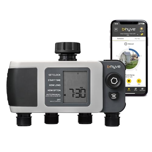 Orbit 24634 B-hyve XD 4-Port Smart Hose Watering Timer