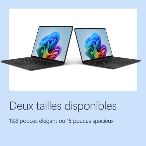 Microsoft Surface Laptop, 15" | Snapdragon X2 Elite | 16Go RAM, SSD 512Go