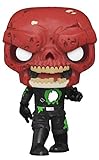 Funko Pop Zombie Red Skull Marvel Zombies Marvel Collector Corps Exclusive