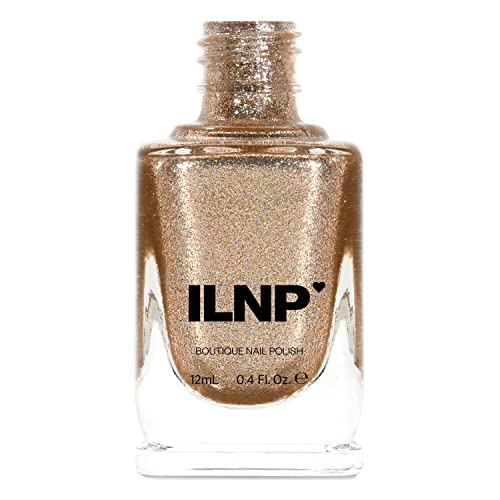 Image of ILNP Mirage - Brilliant Gold Holographic Ultra Metallic Nail Polish
