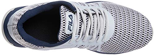 Tênis Joy, Fila, Masculino, Prata/Marinho, 39
