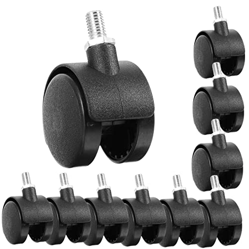 HAPINARY Multifunktionsrollen Für Möbelbeine Verschleißfeste Lenkrollen...