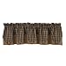 Park Designs Sturbridge Point Valance, 72 x 15", Black
