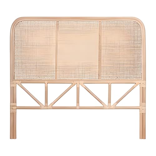 JUANIO Cabecero Cama de Madera de Bamb