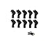 10 PACK Microphone Holder Clips, Microphone holder Fits SM58, SM57