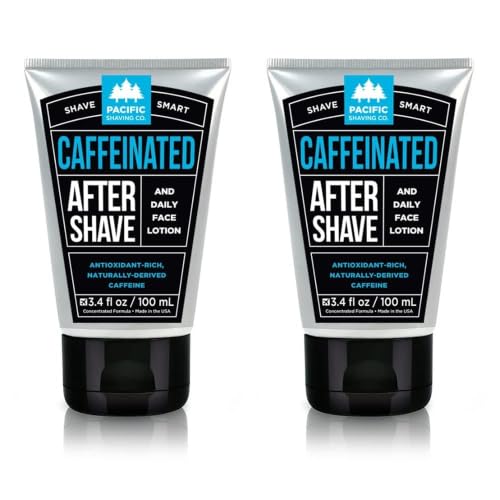 Pacific Shaving Company Caffeinated Aftershave Balm, 3.4 Fl Oz (2...