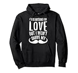 Photo Gallery divertente regalo "i won t shave my mustache soon to be fathers felpa con cappuccio Photo Gallery divertente regalo "i won t shave my mustache soon to be fathers felpa con cappuccio