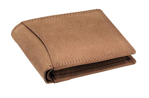 Preisvergleich Produktbild Goudsmid® Geldbörse aus echtem Leder mit RFID Schutz, KX5
