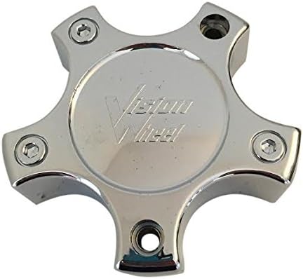 VIsion Wheels 375-5C65 LG0808-34 Chrome Wheel Center Cap
