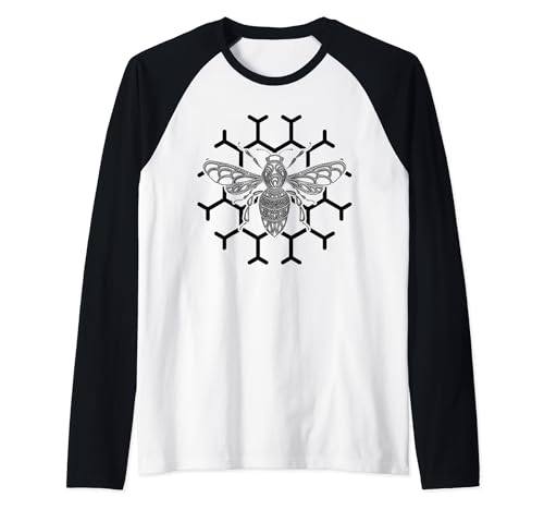 Save The Bees Ambientalista Cambio Climático Camiseta Manga Raglan