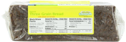 Mestemacher Bread Three Grain, 17.6-Ounce (Pack Of 6) #TOP2