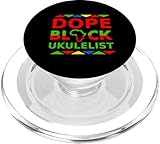 Photo Gallery dope black ukulelist, musica per lettore di ukulele afroamericano popsockets popgrip per magsafe Photo Gallery dope black ukulelist, musica per lettore di ukulele afroamericano popsockets popgrip per magsafe