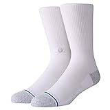 Stance Crew Icon ST 200 Socks (Large, White)