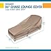 DUCKCOVERS Elegant Waterproof 86 Inch Patio Chaise Lounge Cover, Chaise Lounge Covers Outdoor