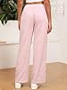 ZAFUL Striped Linen Pants Women Cute Comfy Summer ... #2