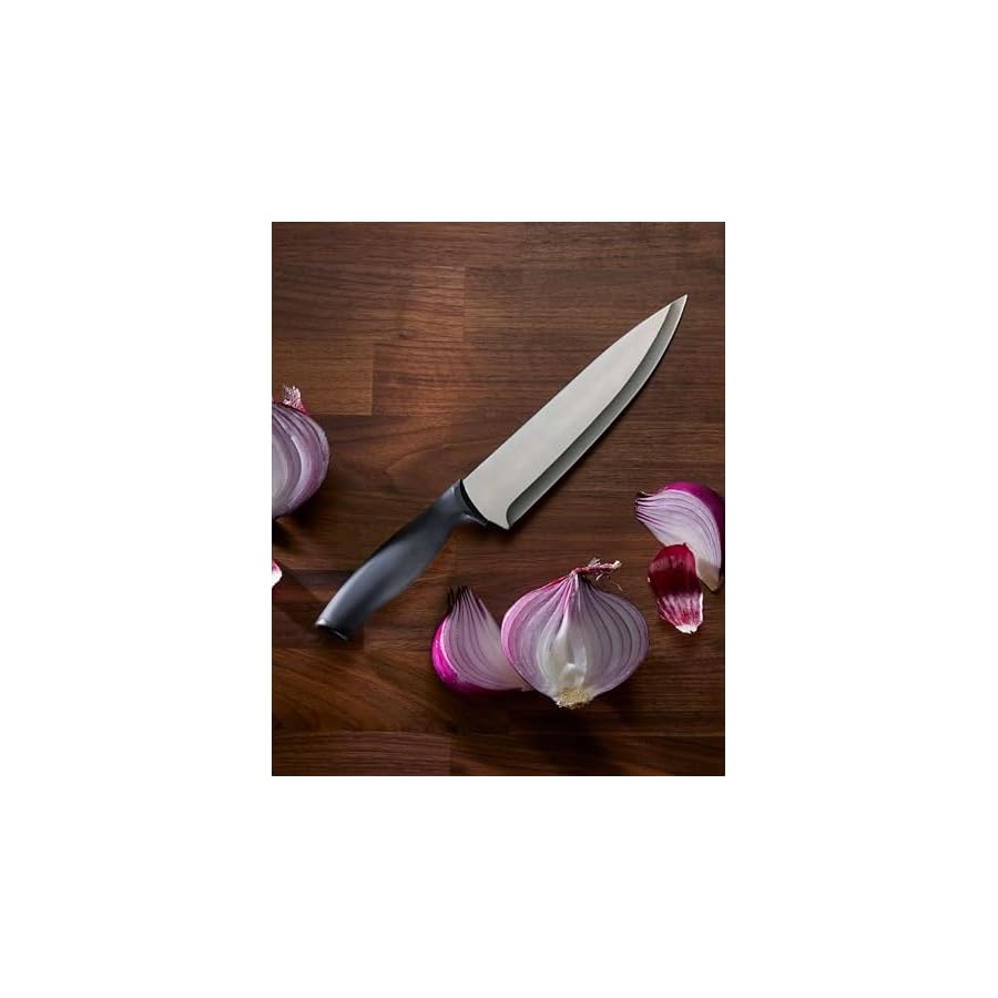 Chicago-Cutlery-Belmont-13-PC-Kitchen-Knife-Block-Set-with-Steak-Knives-and-Wooden-Block-Polymer-Ergonomic-Handles-and-Sharp-Stainless-Steel-Professional-Chef-Knife-Set Chicago Cutlery Belmont (13-PC) Kitchen Knife Block Set with Steak Knives and Wooden Block, Polymer Ergonomic Handles and Sharp Stainless Steel Professional Chef Knife Set