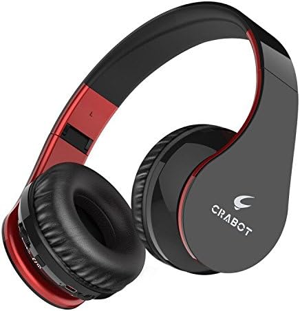 Bluetooth Headphones Wireless, Crabot Headset with Mic for iPhone Huawei and Etc