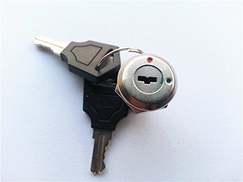 100PCS Key Switch 12MM ON/OFF Lock Switch KS-01 Two Keys Key Set