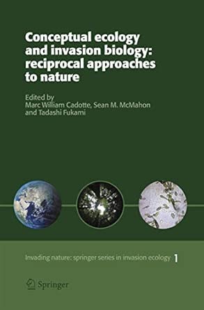 Conceptual Ecology and Invasion Biology: Reciprocal Approaches to Nature: 1 2006th Edition book cover