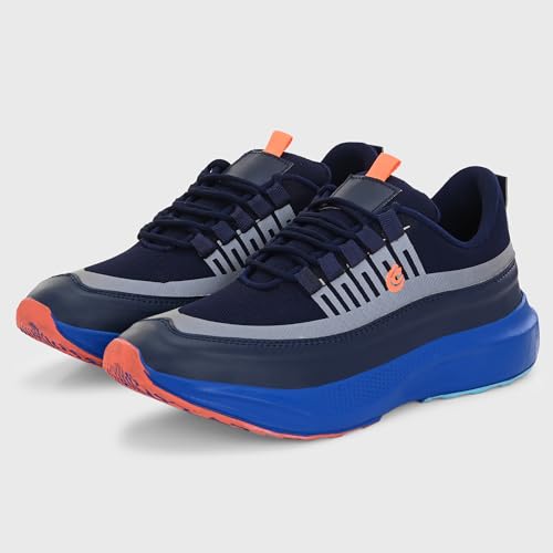 Image of Centrino Sporty Sneakers for Man | Shoes for Men Stylish | Casual Lightweight Lace-Up Canvas Walking Shoes | Cushioned Insole | Breathable Comfortable Anti-Skid | Mens Sports Shoes for Daily Outings (6830)