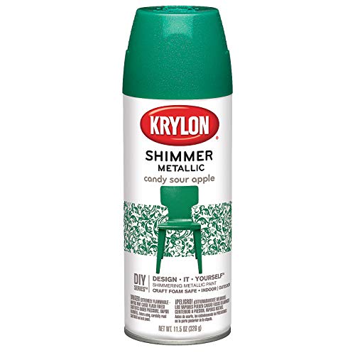 Krylon 3924 Metallic Green Shimmer, 11.5 ounces