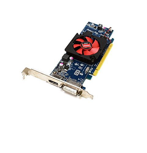 Aquamoon Trading VVYN4 ����OEM Dell �O���t�B�b�N�X�J�[�h AMD HD-7000 GPU�V���[�Y C264 Radeon HD7470 1GB 1DP 1DVI-I �t���n�C�g �u���P�b�g 01308-01 ATI 102-