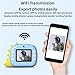 DAUTAI Kids Digital Camera, Toddler Camera for Girls Boys Toys, WiFi Transfer Front and Rear 1200W HD Pixels 2.4IPS HD Display, Cool Stuff for Birthday,Green