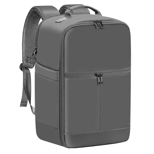 OTAHGK Zaino da Viaggio Sotto il Sedile, Bagaglio a Mano 20L, Zaino per Computer Portatile, Grigio...