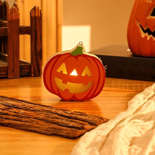 Luzes de Halloween, decoração com luz de abóbora de Halloween - Linda luz noturna de Halloween | Luz