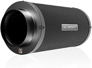 AC Infinity Air Carbon Filter 6"mit Premium Australian Virgin Charcoal, für Inline-Kanalventilator, Geruchskontrolle, Grow Rooms