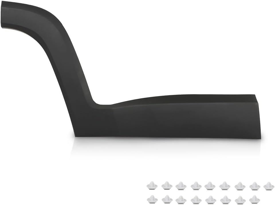 CNNELL Rear Door Lower Molding Trim Panel Compatible with Jeep Renegade 2015-2021 5VX88LXHAA, CH1505109 Right Side
