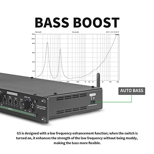 HI-FI Sound Qquality! D Debra Audio G51 Professional Digital Pre-stage Effect Anti-howling Audio Processor with 48 Bit DSP Effect Echo USB MP3 Bluetooth Optical For House Karaoke Stage Performance