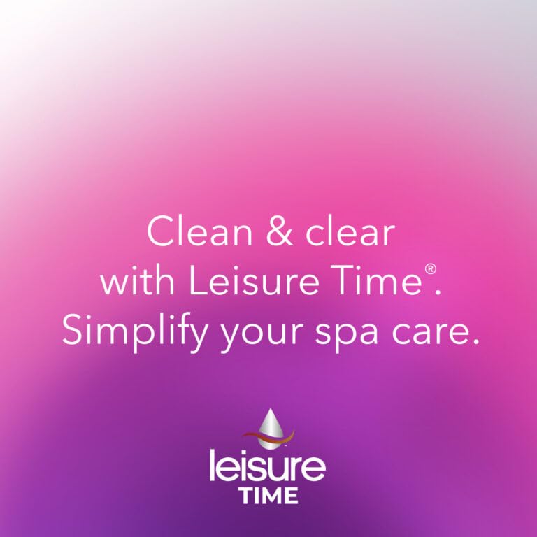 Leisure Time A Spa Bright and Clear, Clarifying Formula for Enhanced Water Clarity and Filter Performance in Spas, 2lbs