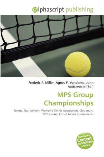 MPS Group Championships: Tennis, Tournament, Women's Tennis Association, Clay court, MPS Group, List of tennis tournaments