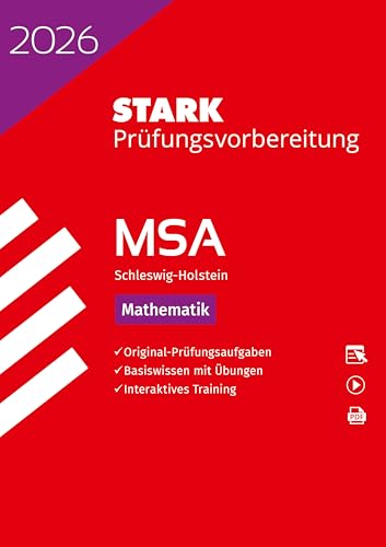 STARK Mathematik - MSA 2026 Schleswig-Holstein - Prüfungsvorbereitung (Abschlussprüfungen)