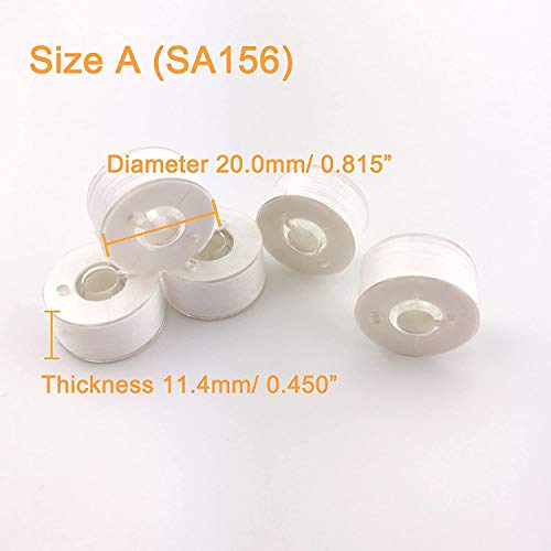 Tidy Craft – Bobbin Box Organizer - One High Quality Durable Case With Snap Tight Lid For Your Sewing And Quilting Needs - Holds 28 Bobbins Wound Includes Assorted Color Dacron 402 Thread #TOP1